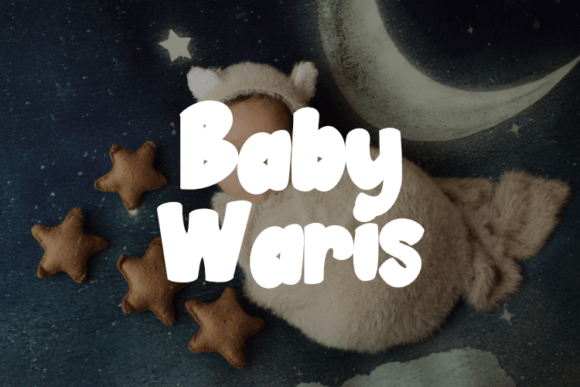 Baby Waris: A Versatile Display Font for Handmade Products and Branding