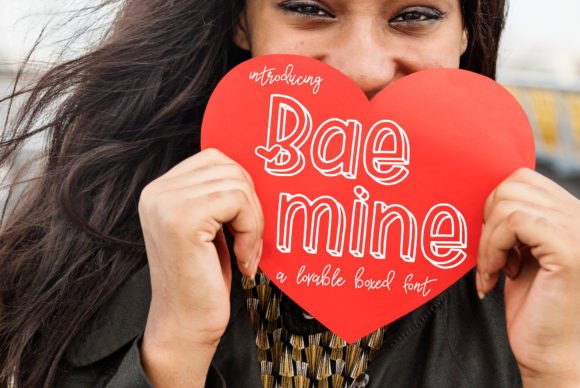 Bae Mine Display Font for Engaging Brand Content
