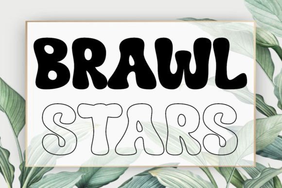 Brawl Stars Display Font Brings Bold Energy to Branding Projects