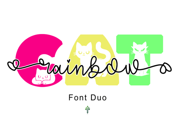 Cat Rainbow Font Review: A Playful Display Typeface for Creative Branding