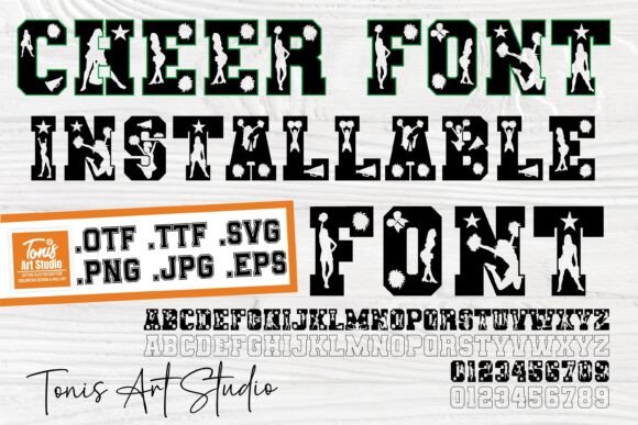 Cheer Varsity Font for Bold Campaign Visuals and Digital Content