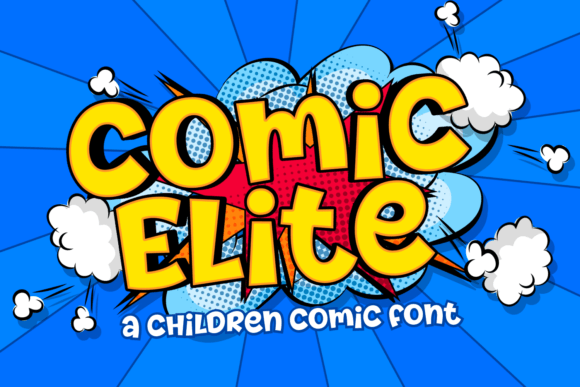 Comic Elite Font Review for Handmade Products and Craft Packaging