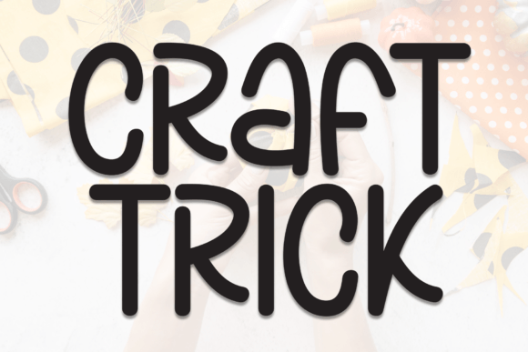 Craft Trick: A Bold Handwritten Font for Editorial Design