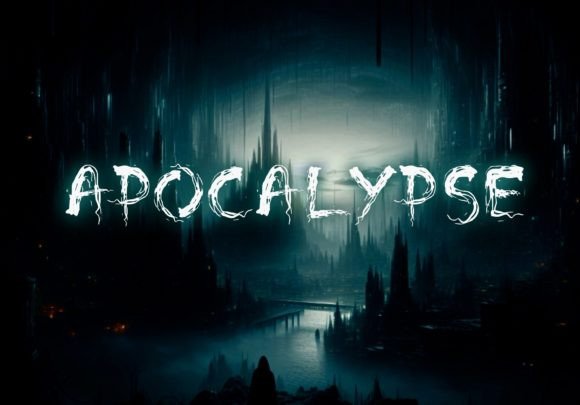 Dystopia Font: A Spooky Display Typeface for Editorial Layouts