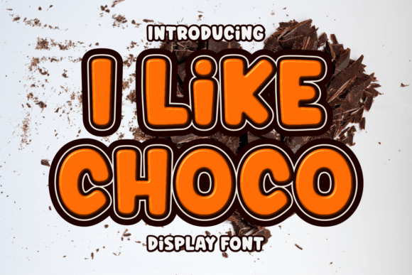 I Like Choco: A Clean Display Font for Small Business Branding