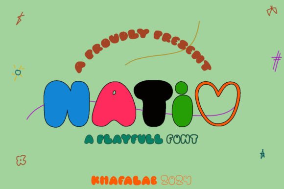 Nativ Display Font Brings Playful Charm to Editorial Pages