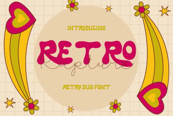 Retro Rapture Duo Font: A Designer’s Look at a Groovy Display Typeface