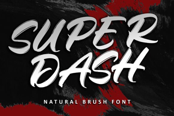 Super Dash: A Bold Display Font for High-Impact Web Design