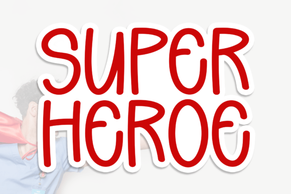 Super Heroe Display Font: A Practical Project Test for Designers