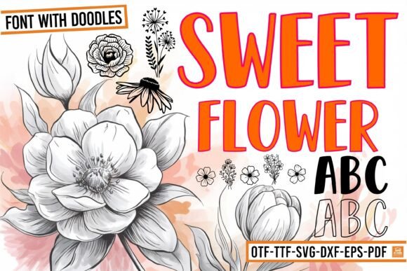 Sweet Flower Font Review: A Bold Handwritten Display Typeface for Branding
