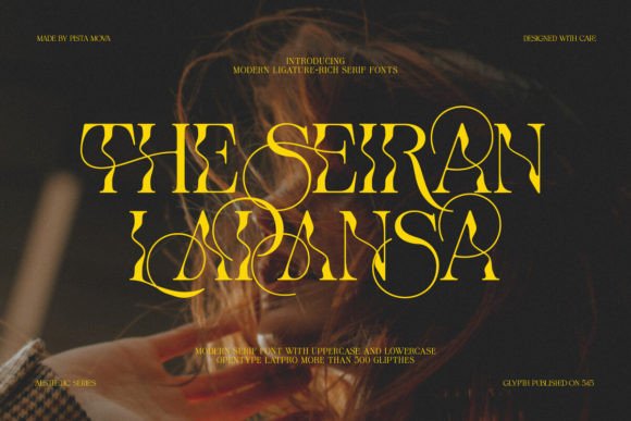The Seiran Lapansa Review: A Stylish Serif Font for Small Business Branding