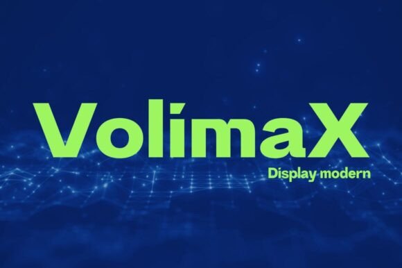 Volimax Is a Slab Serif Font Built for Bold Branding